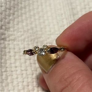 Mickey Disney Amethyst Ring
